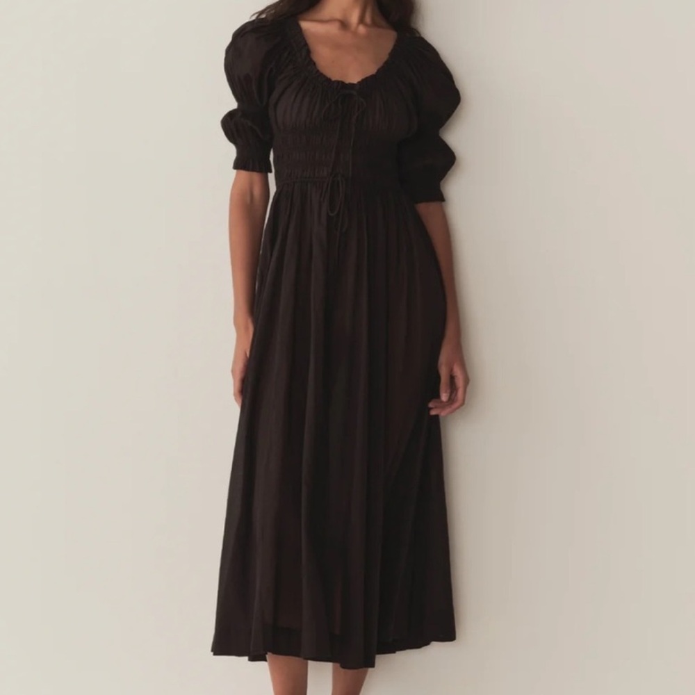 Doen Black Ischia Dress